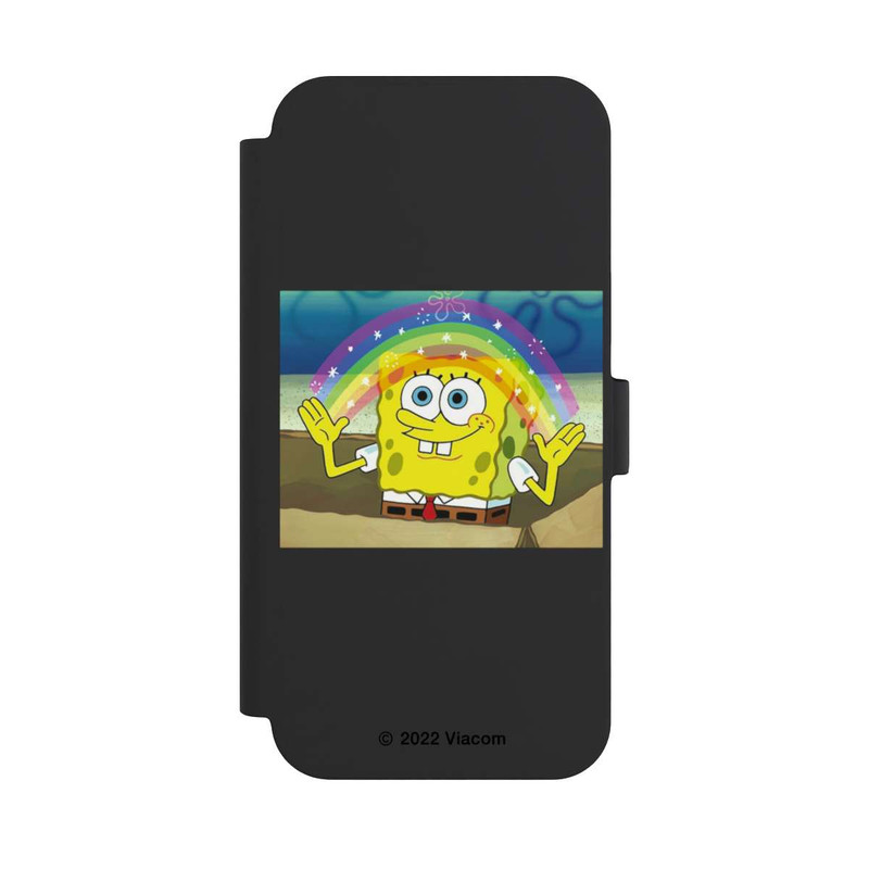 iPhone 15 Plus NIVOflip Spongebob - Regenbogen Meme transparent