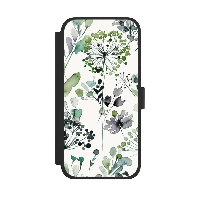 iPhone 15 Plus NIVOflip Wildgräser Eukalyptus