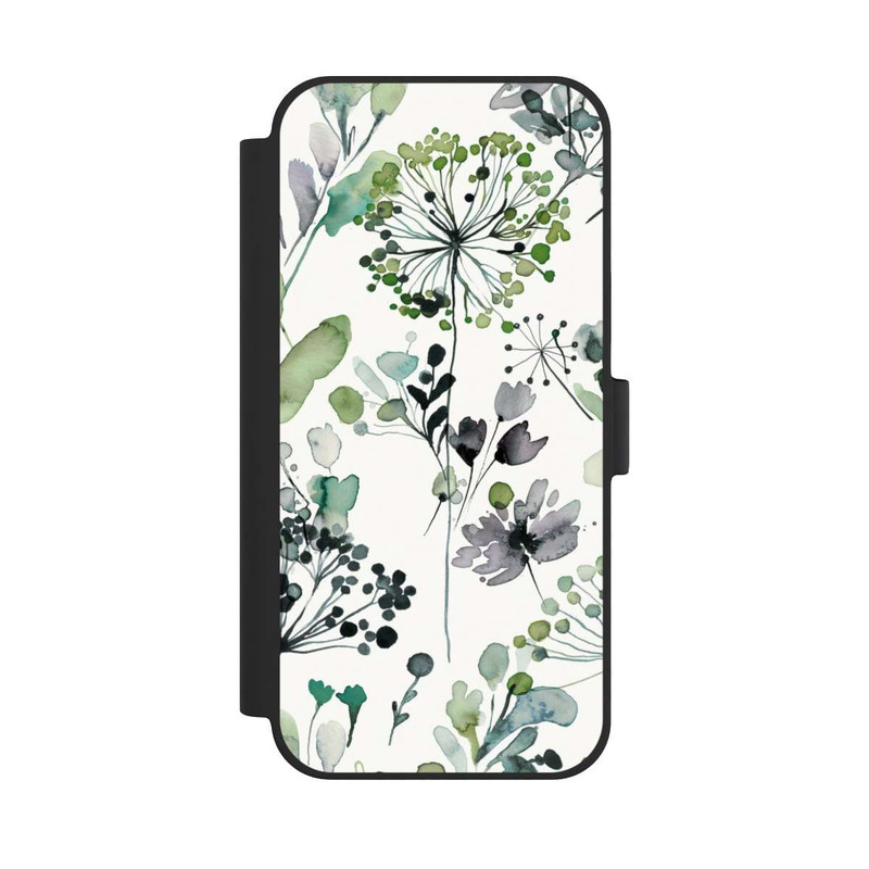 iPhone 15 Plus NIVOflip Wildgräser Eukalyptus