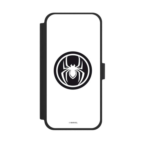 Apple iPhone 15 Plus NIVOflip Spider-Man Logo White