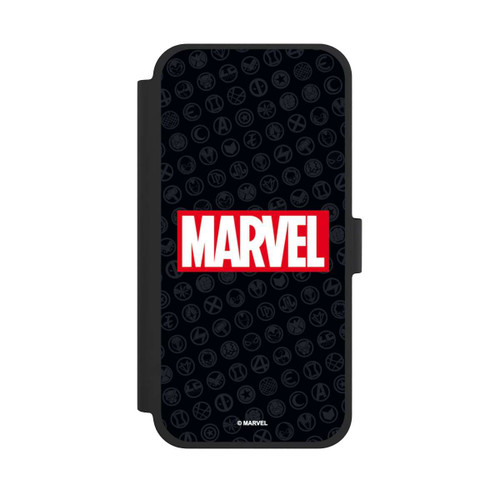 Apple iPhone 15 Plus NIVOflip Marvel Logo Black Red 