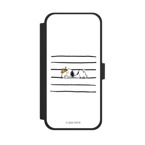 Apple iPhone 15 Plus NIVOflip Snoopy Woodstock Streifen