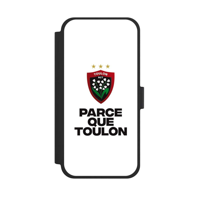 iPhone 15 Plus NIVOflip Parce Que Toulon Blanc