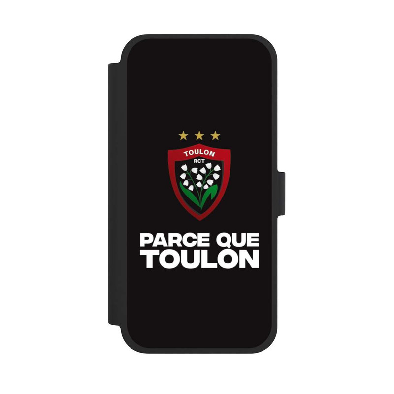 iPhone 15 Plus NIVOflip RC Toulonnais Noir