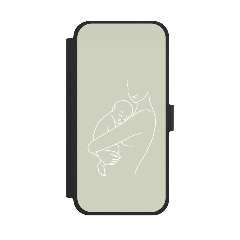 iPhone 15 Plus NIVOflip Line Art Familie 3