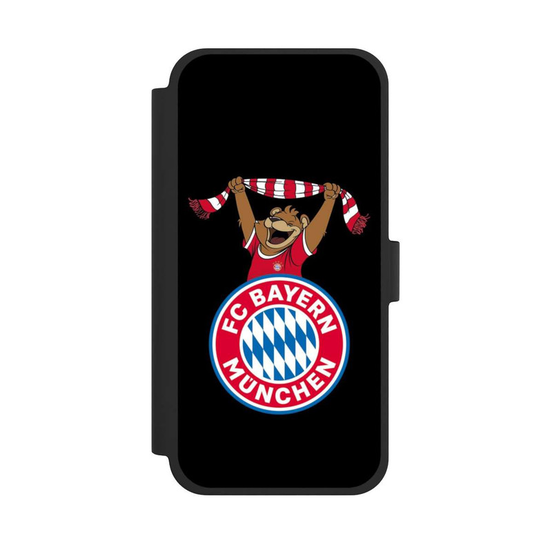 iPhone 15 Plus NIVOflip Bernie Jubel mit Schal Schwarz