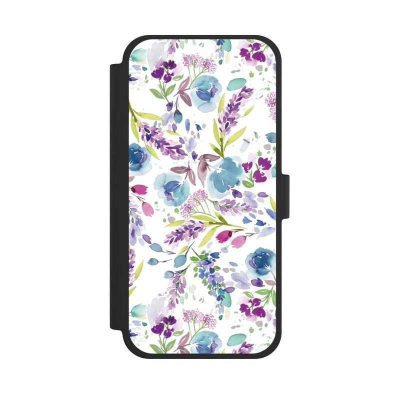 iPhone 15 Plus NIVOflip Herbstliche Lavendelsträuße