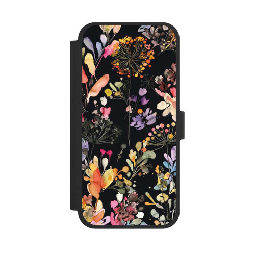 Apple iPhone 15 Plus NIVOflip Wilde Gräser schwarz