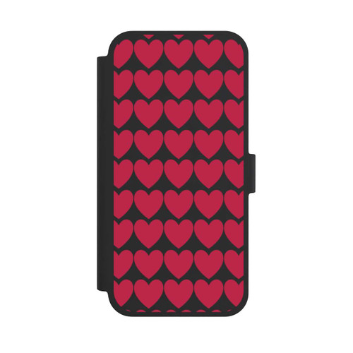 Apple iPhone 15 Plus NIVOflip Viva Magenta-Herzen