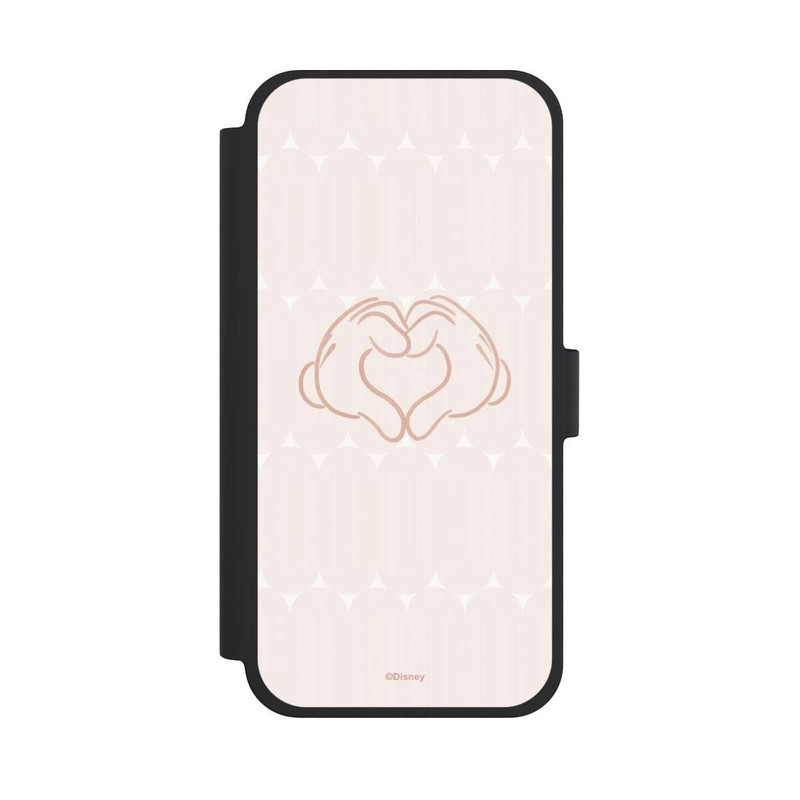 iPhone 15 Plus NIVOflip Micky Herz Hände Boho