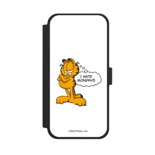 Apple iPhone 15 Plus NIVOflip Garfield I Hate Mondays Weiß