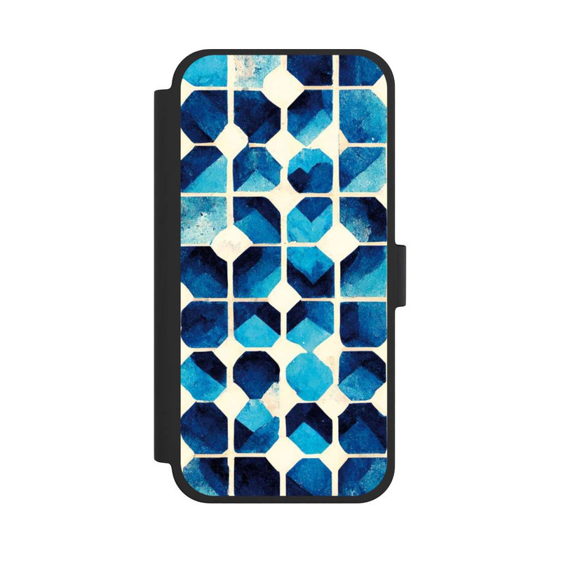iPhone 15 Plus NIVOflip Motif bleu