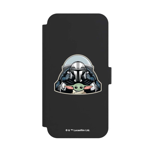 Apple iPhone 15 Plus NIVOflip Mando und Grogu Transparent