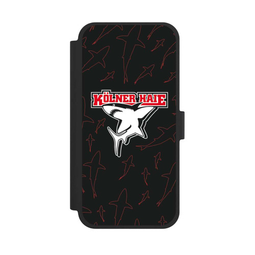 Apple iPhone 15 Plus NIVOflip Haie Muster Rot