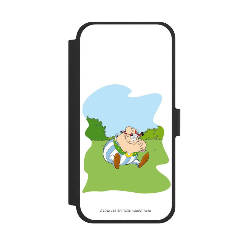 iPhone 15 Plus NIVOflip Obélix Idéfix Assis