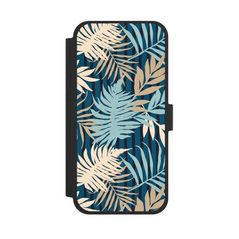iPhone 15 Plus NIVOflip Palm Garden Beige Pattern
