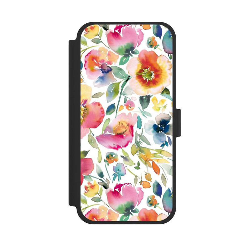 iPhone 15 Plus NIVOflip Psychedelic Poppies Multicolor