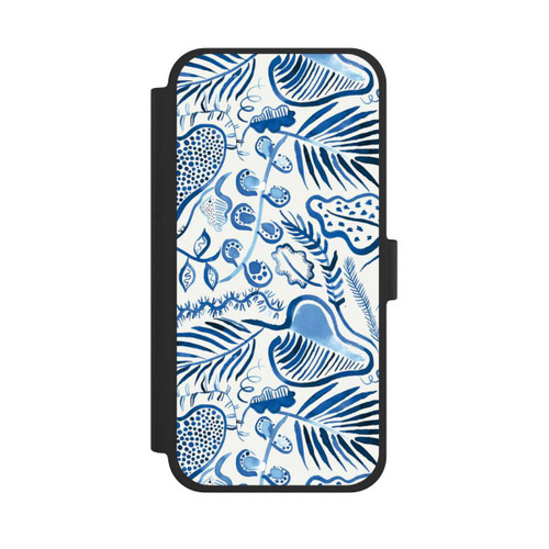 Apple iPhone 15 Plus NIVOflip Tropical Forest Leaves Blue