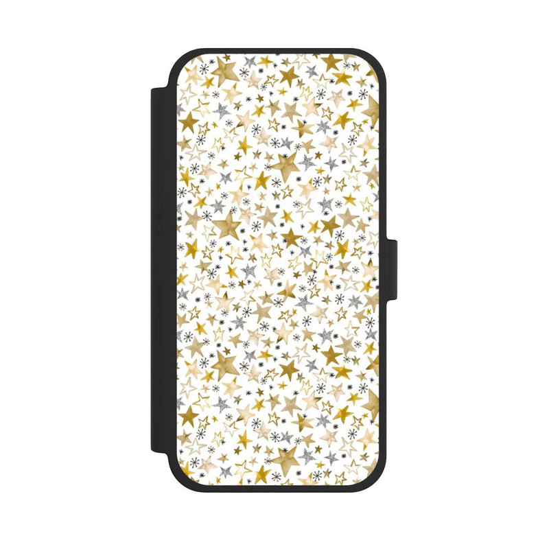 iPhone 15 Plus NIVOflip Winter Stars Gold