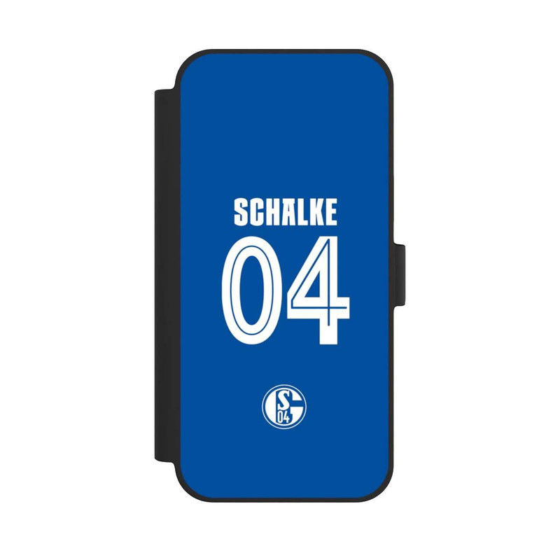 iPhone 15 Plus NIVOflip Schalke 04 Hellblau