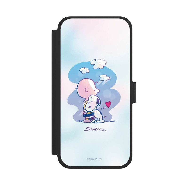 iPhone 15 Plus NIVOflip Snoopy und Charlie Brown