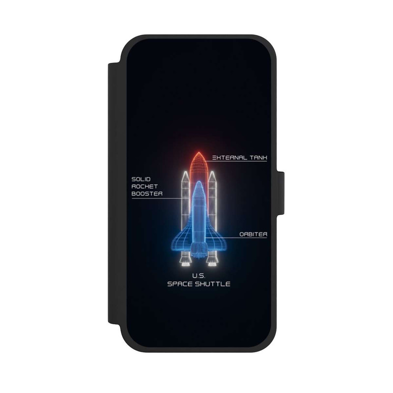 iPhone 15 Plus NIVOflip Space Shuttle Drahtmodell