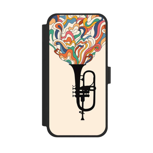 Apple iPhone 15 Plus NIVOflip Flügelhorn Jazz bunt