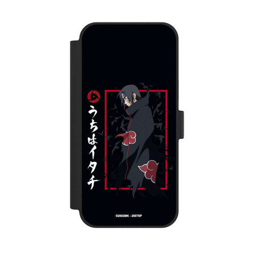 Apple iPhone 15 Plus NIVOflip Itachi Krähen Schwarz