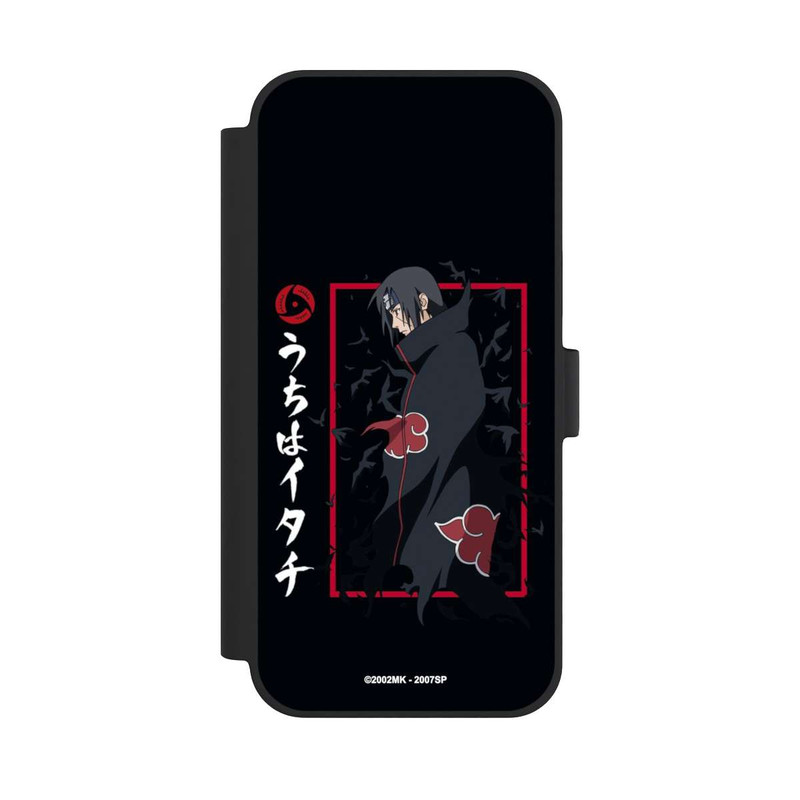 iPhone 15 Plus NIVOflip Itachi Krähen Schwarz
