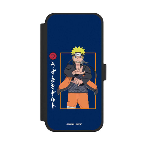 Apple iPhone 15 Plus NIVOflip Naruto Kampfposition Blau