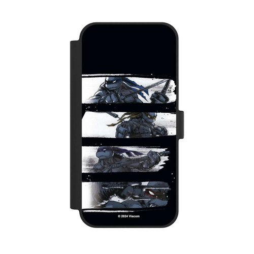 Apple iPhone 15 Plus NIVOflip TMNT Black and White Scratch
