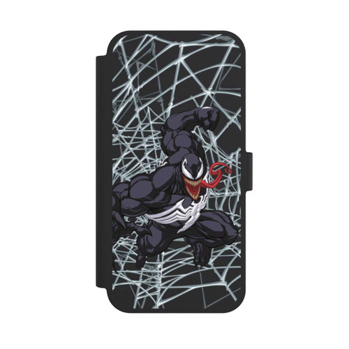 Apple iPhone 15 Plus NIVOflip Venom Spinnennetz