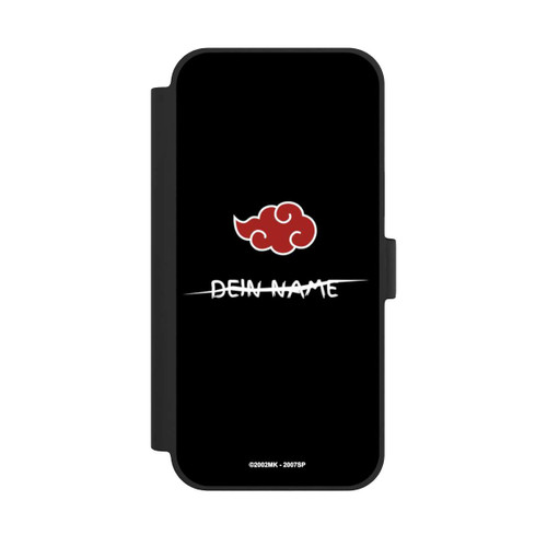 Apple iPhone 15 Plus NIVOflip Akatsuki personalisierbar Schwarz