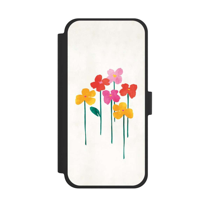 iPhone 15 Plus NIVOflip Kleine glückliche Blumen