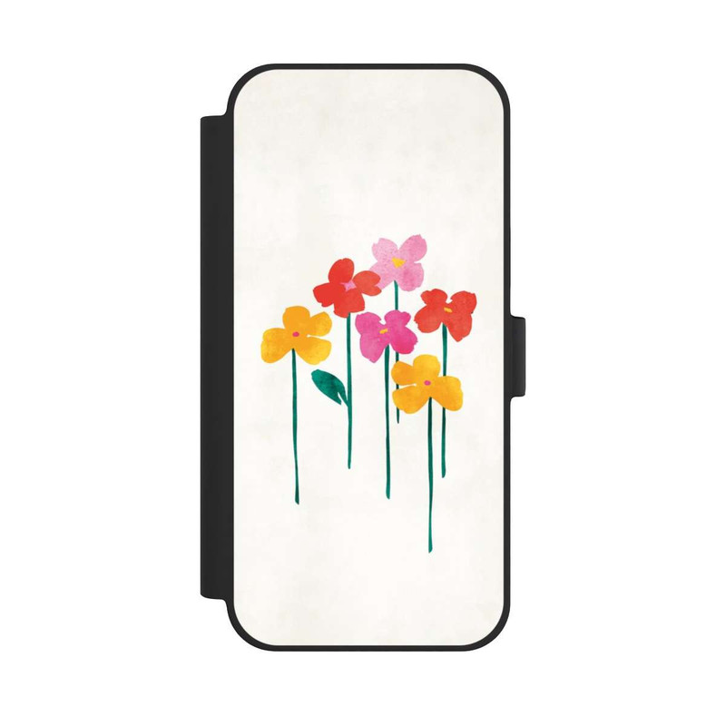 iPhone 15 Plus NIVOflip Kleine glückliche Blumen