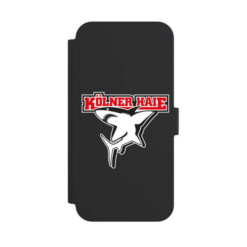 Apple iPhone 15 Plus NIVOflip Kölner Haie Logo Transparent