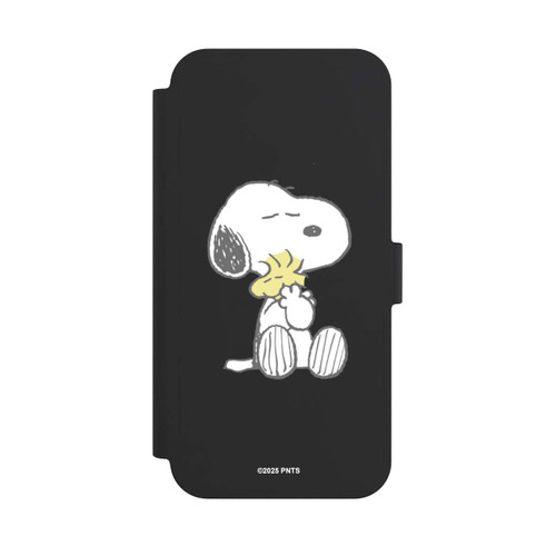 Apple iPhone 15 Plus NIVOflip Snoopy And Woodstock Cuddling transparent