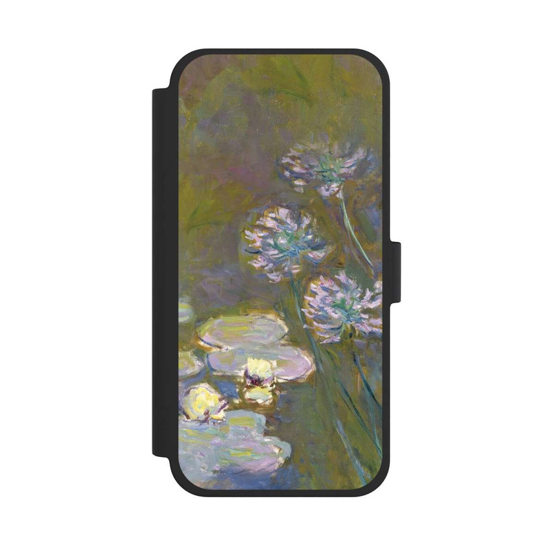 iPhone 15 Plus NIVOflip Waterlilies and Agapanthus