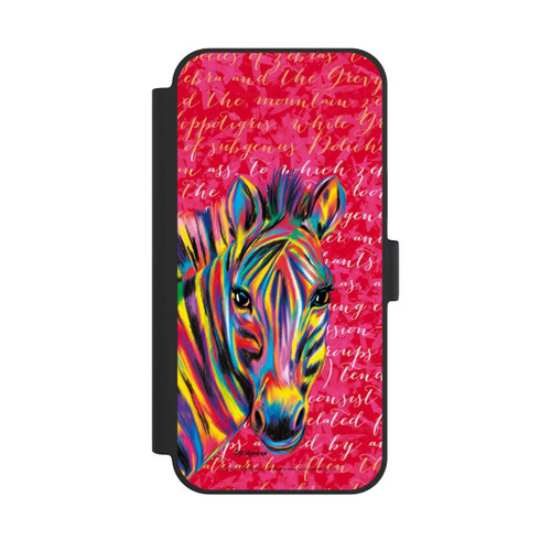 Apple iPhone 15 Plus NIVOflip Zebra bunt