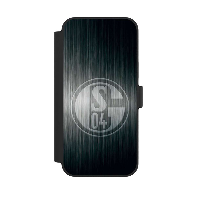 iPhone 15 Plus NIVOflip Schalke 04 Metall Look