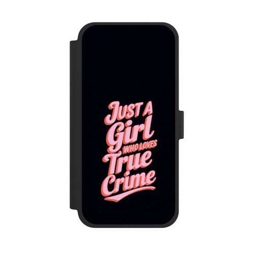 Apple iPhone 15 Plus NIVOflip Just a Girl Who Loves True Crime
