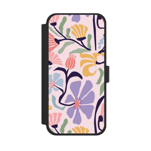 Apple iPhone 15 Plus NIVOflip Flower Market Ibiza Pink
