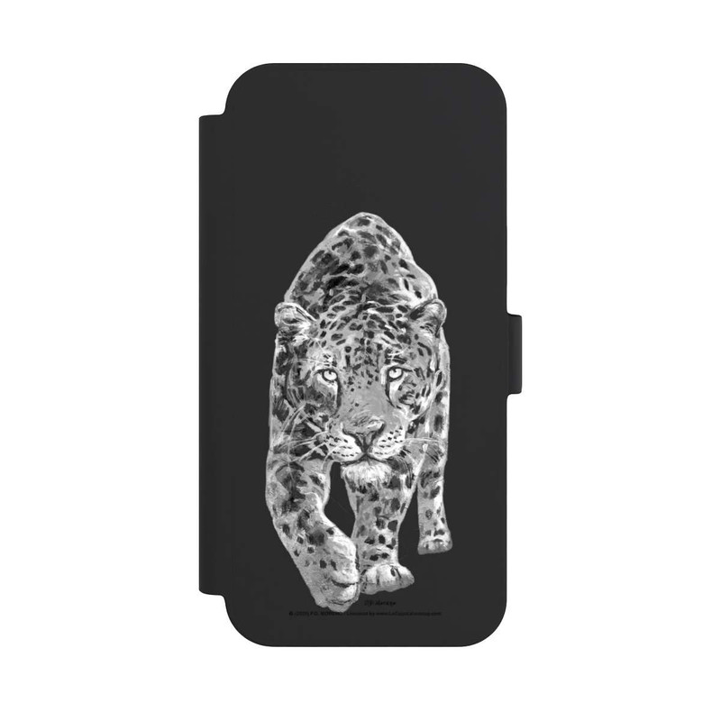 iPhone 15 Plus NIVOflip Leopard transparent