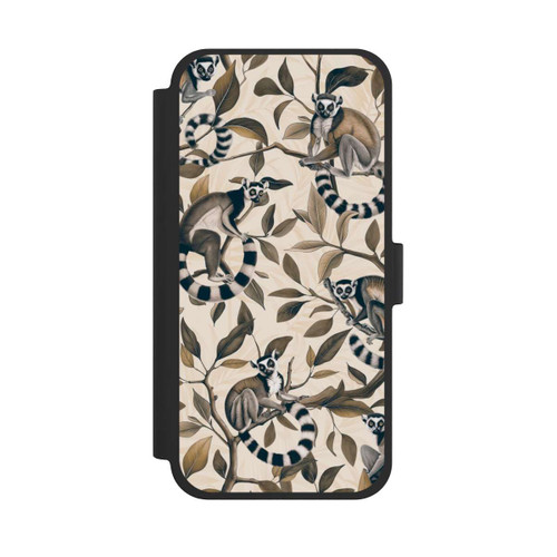 Apple iPhone 15 Plus NIVOflip Lush Tropical Lemur Paradise