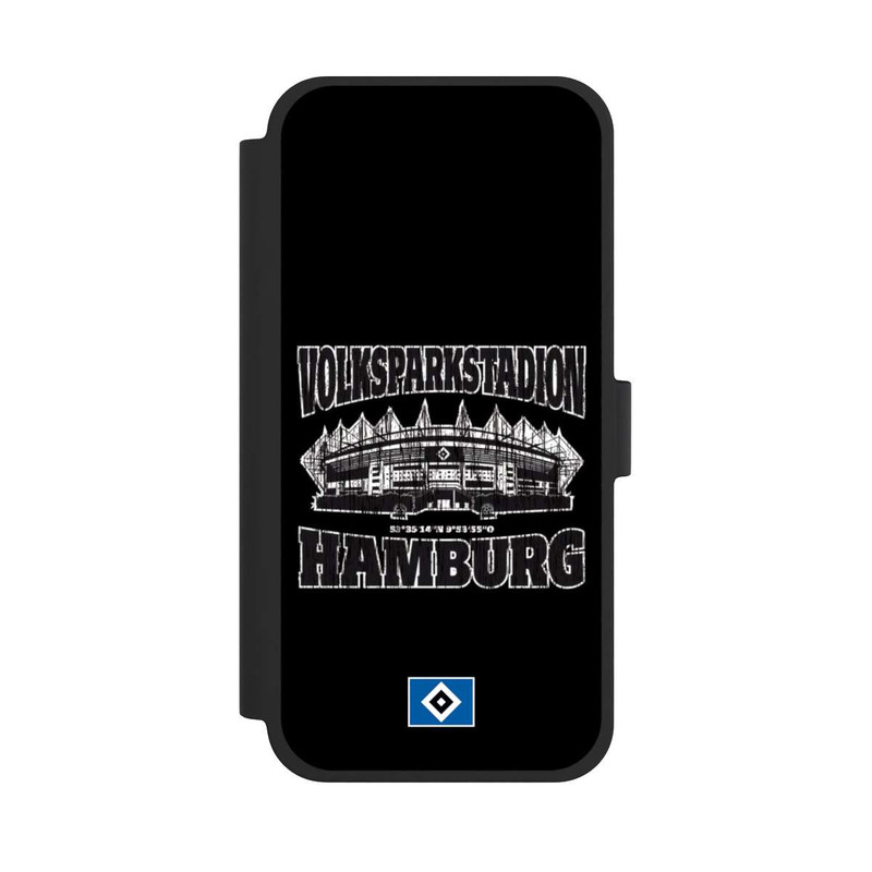 iPhone 15 Plus NIVOflip HSV Volksparkstadion Schwarz