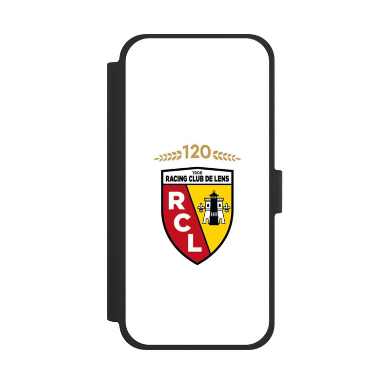 iPhone 15 Plus NIVOflip RC Lens 120 ans anniversaire blanc
