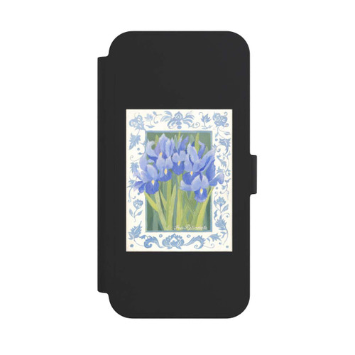 Apple iPhone 15 Plus NIVOflip Blue Iris, by Jennifer Abbott