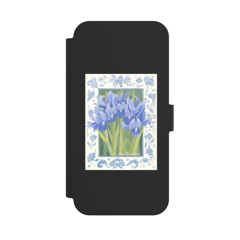 iPhone 15 Plus NIVOflip Blue Iris, by Jennifer Abbott