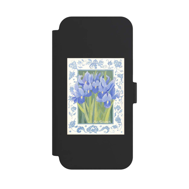 iPhone 15 Plus NIVOflip Blue Iris, by Jennifer Abbott