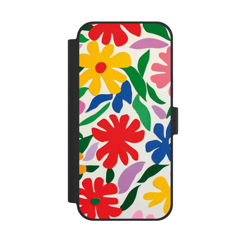 iPhone 15 Plus NIVOflip Blumenliebe Illustration